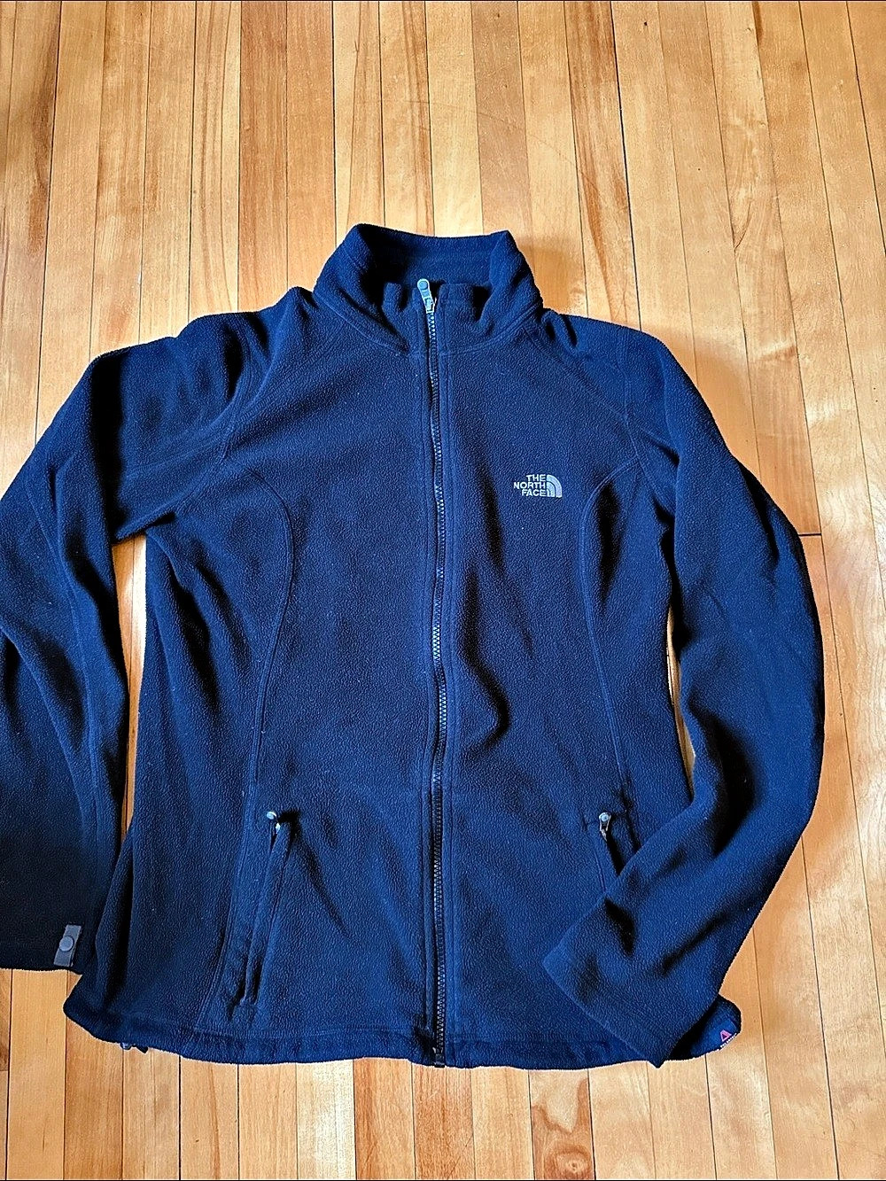 The North Face | Women's 100 Glacier Full-Zip Fleece Jacket Blue Size Large